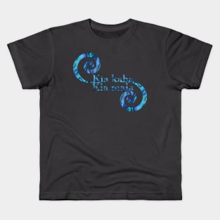 Kia kaha Kia maia Kids T-Shirt